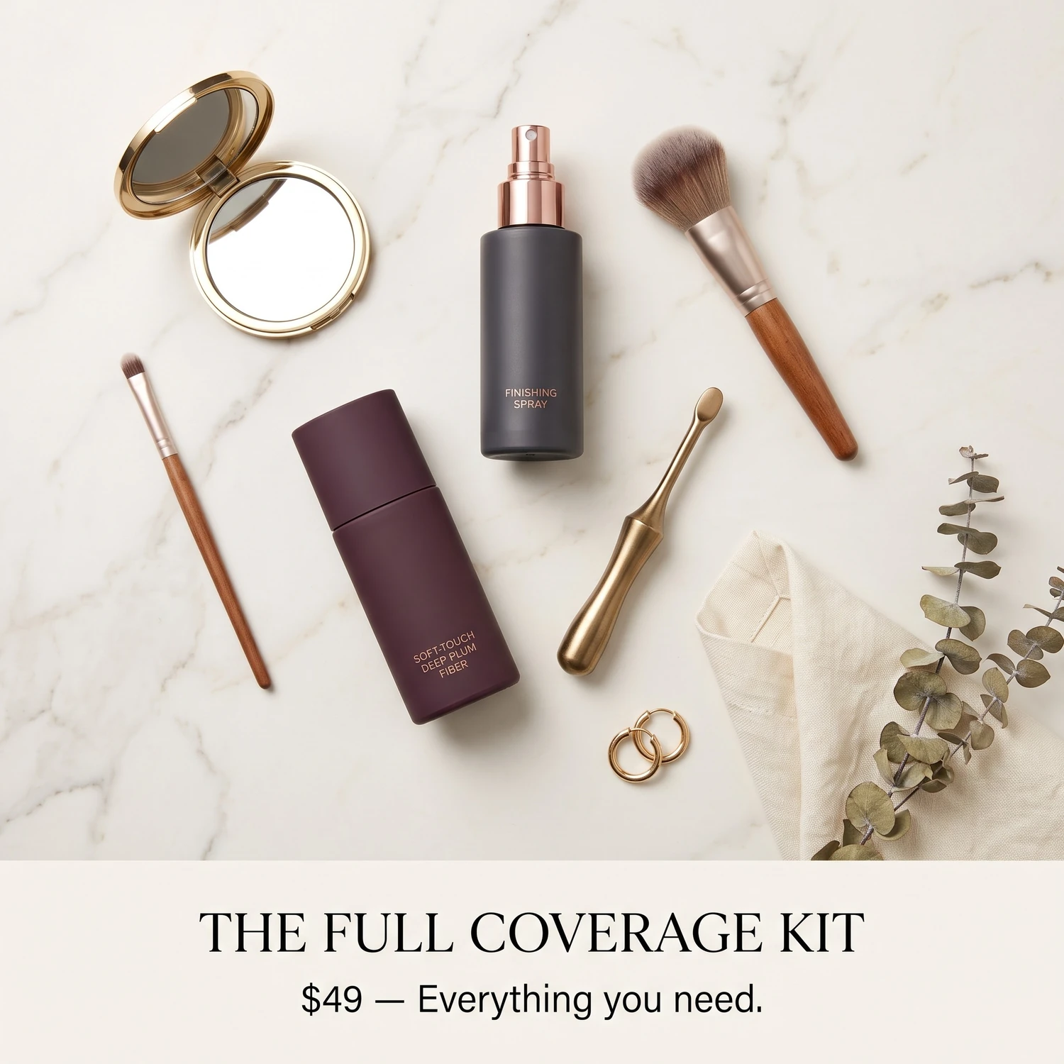 StrandVeil Full Coverage Kit product flat lay